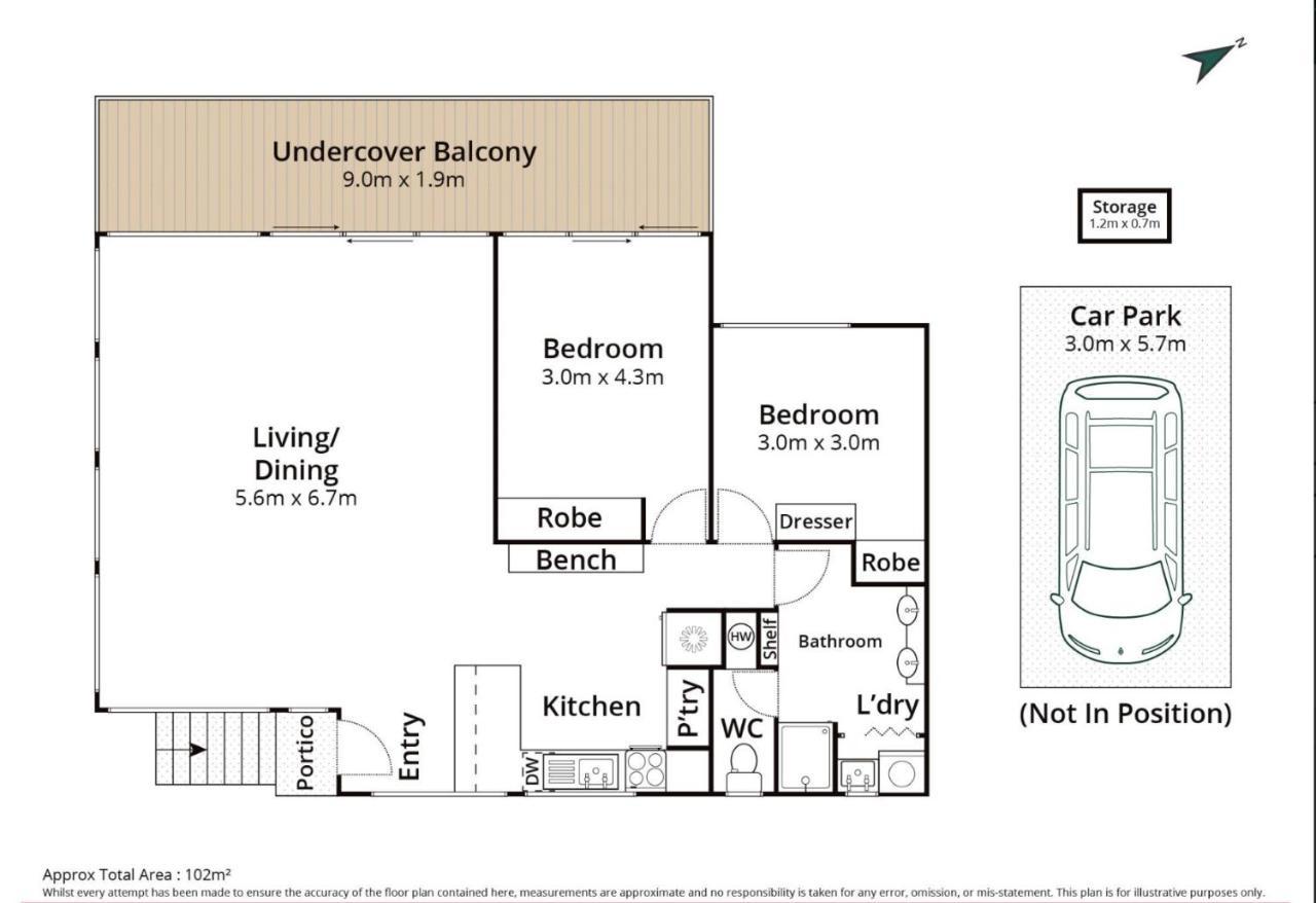 Noosa Escape 2Br Allambi Rise 外观 照片